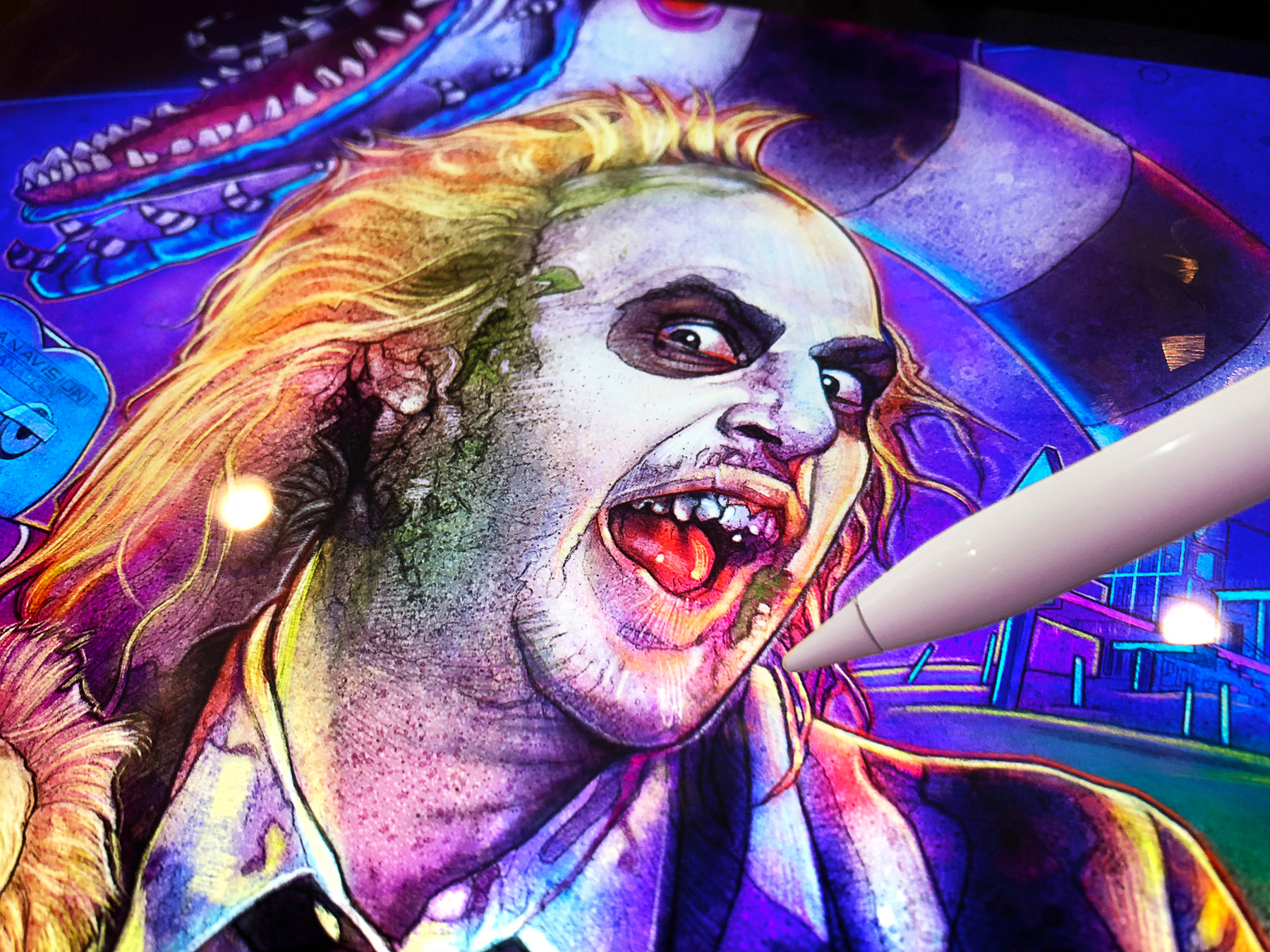 Beetlejuice - The Making of Documentary - iPad Pro + Apple Pencil 1