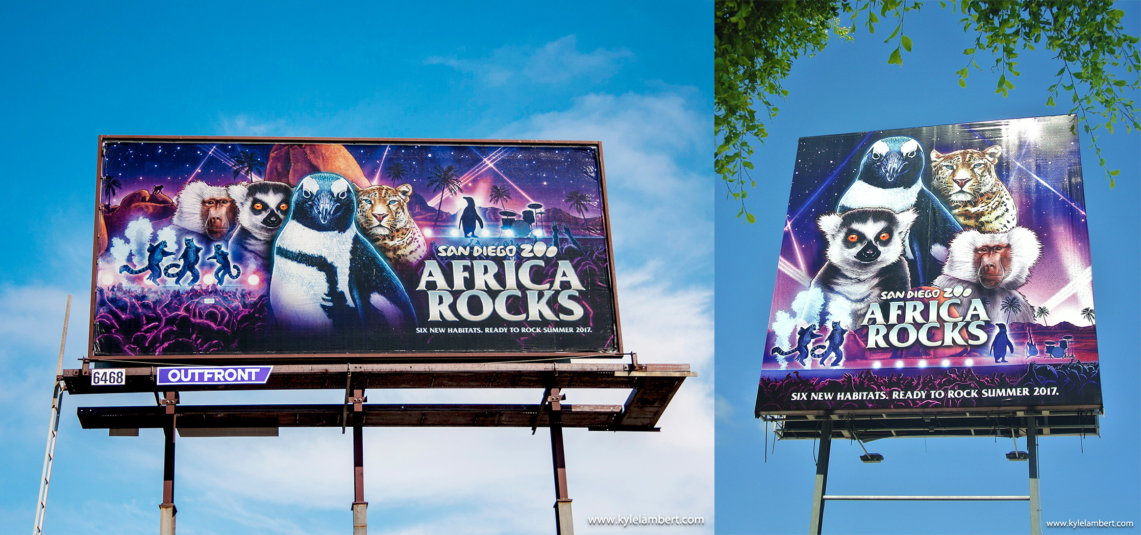 Africa Rocks San Diego Zoo Billboard 1