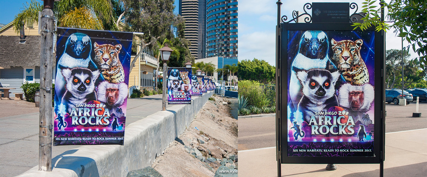 Africa Rocks San Diego Zoo Billboard 6