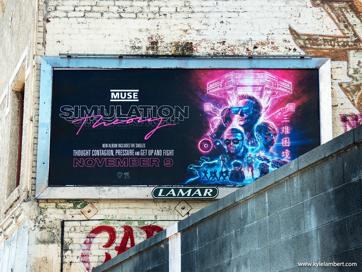 Muse Simulation Theory Billboard 1