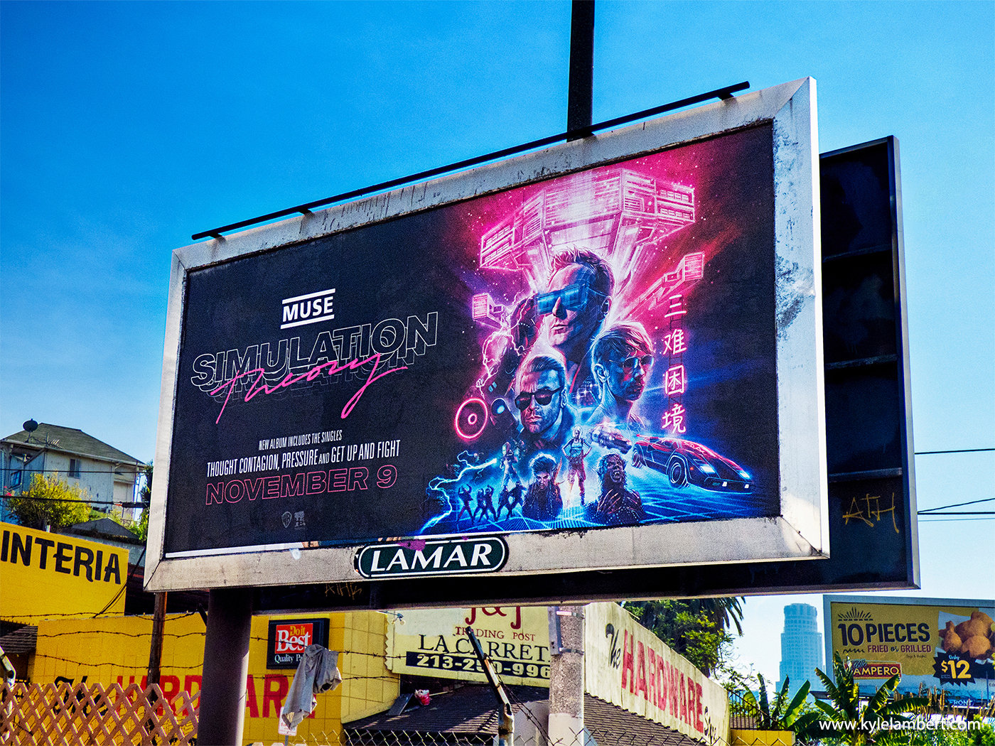 Muse Simulation Theory Billboard 3