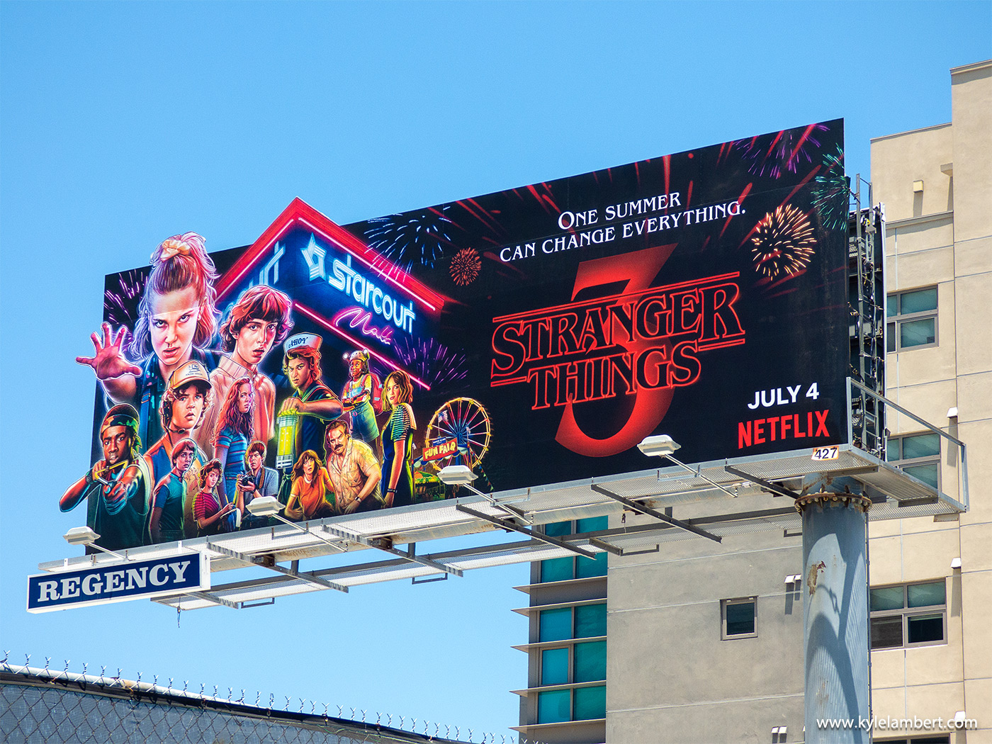 Stranger Things 3 Billboard 7