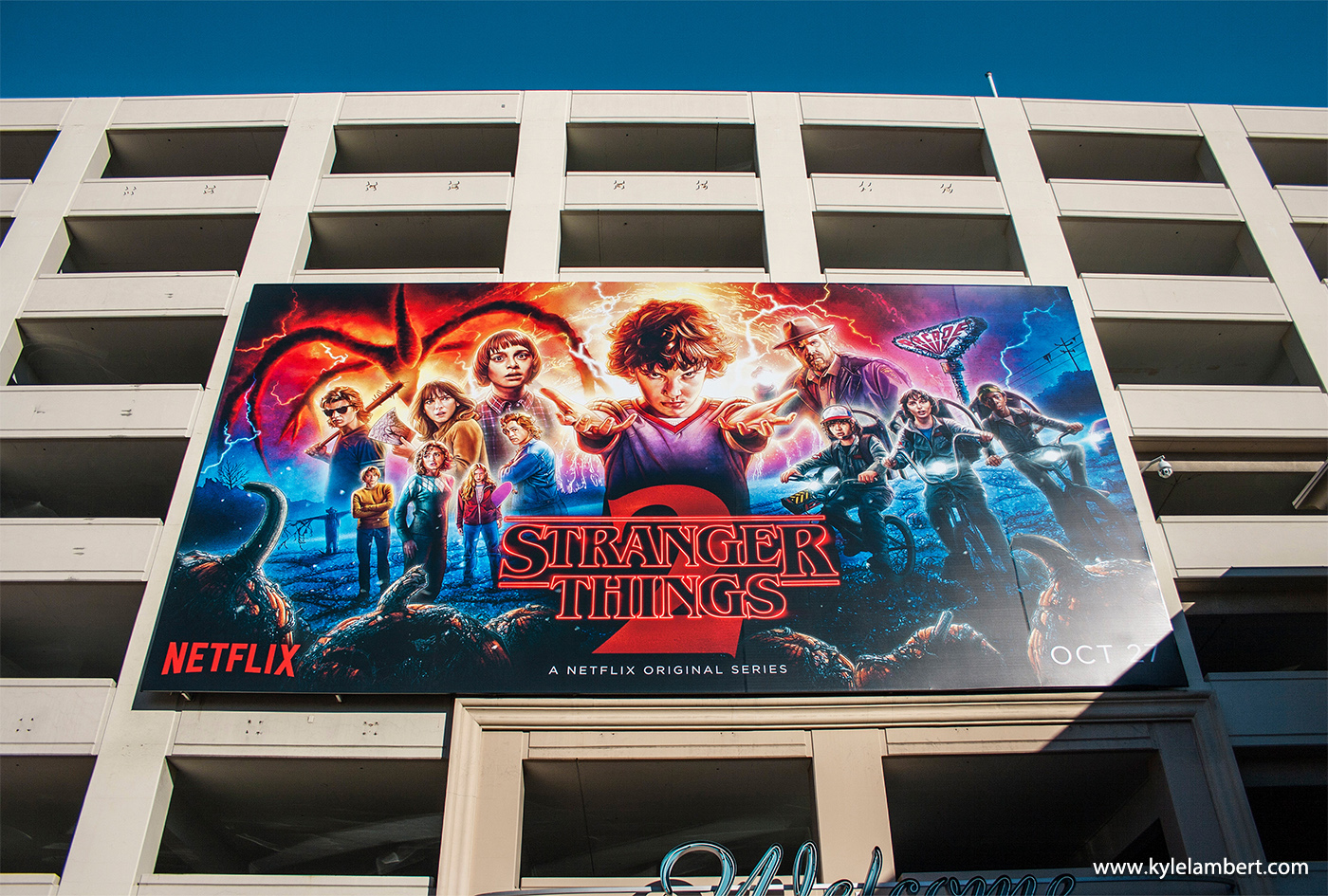 Stranger Things 2 Billboard 2