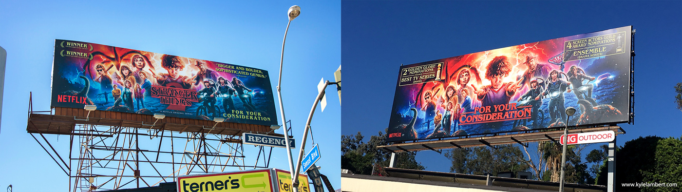 Stranger Things 2 Billboard 6