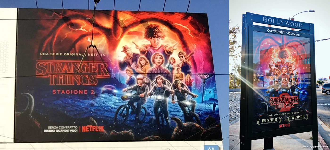 Stranger Things 2 Billboard 7