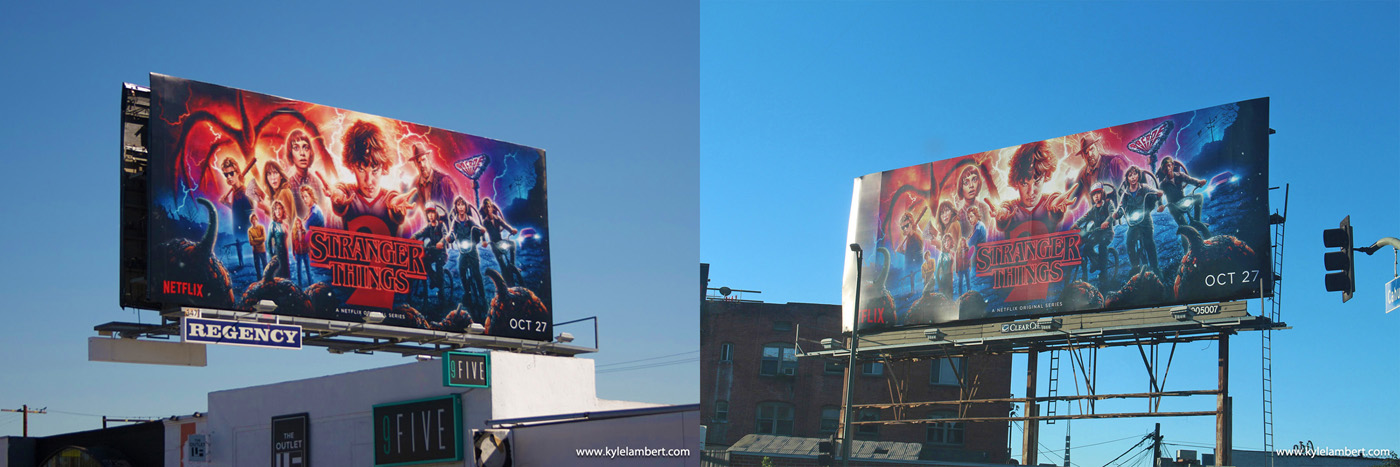 Stranger Things 2 Billboard 8