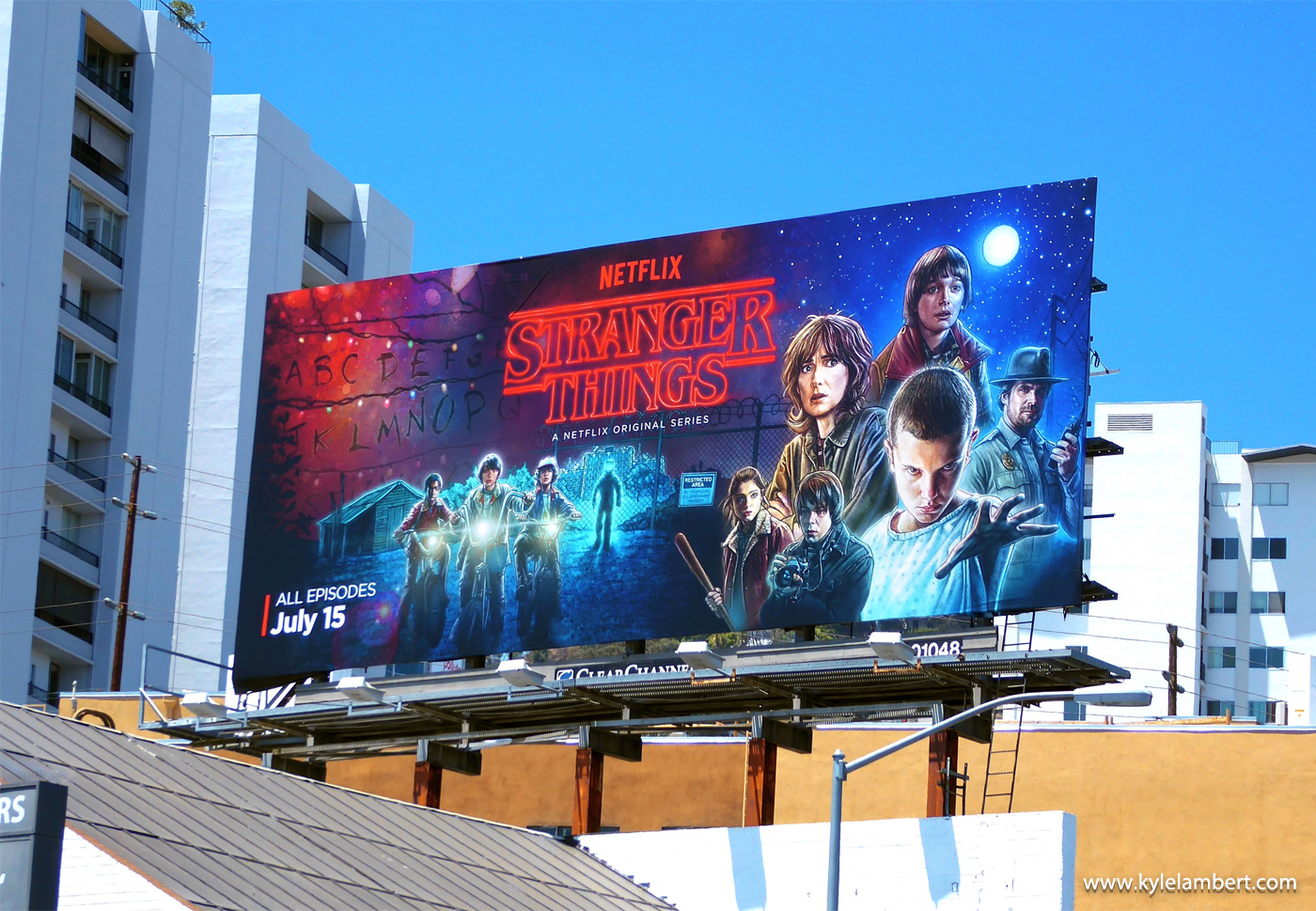 Stranger Things Billboard 1