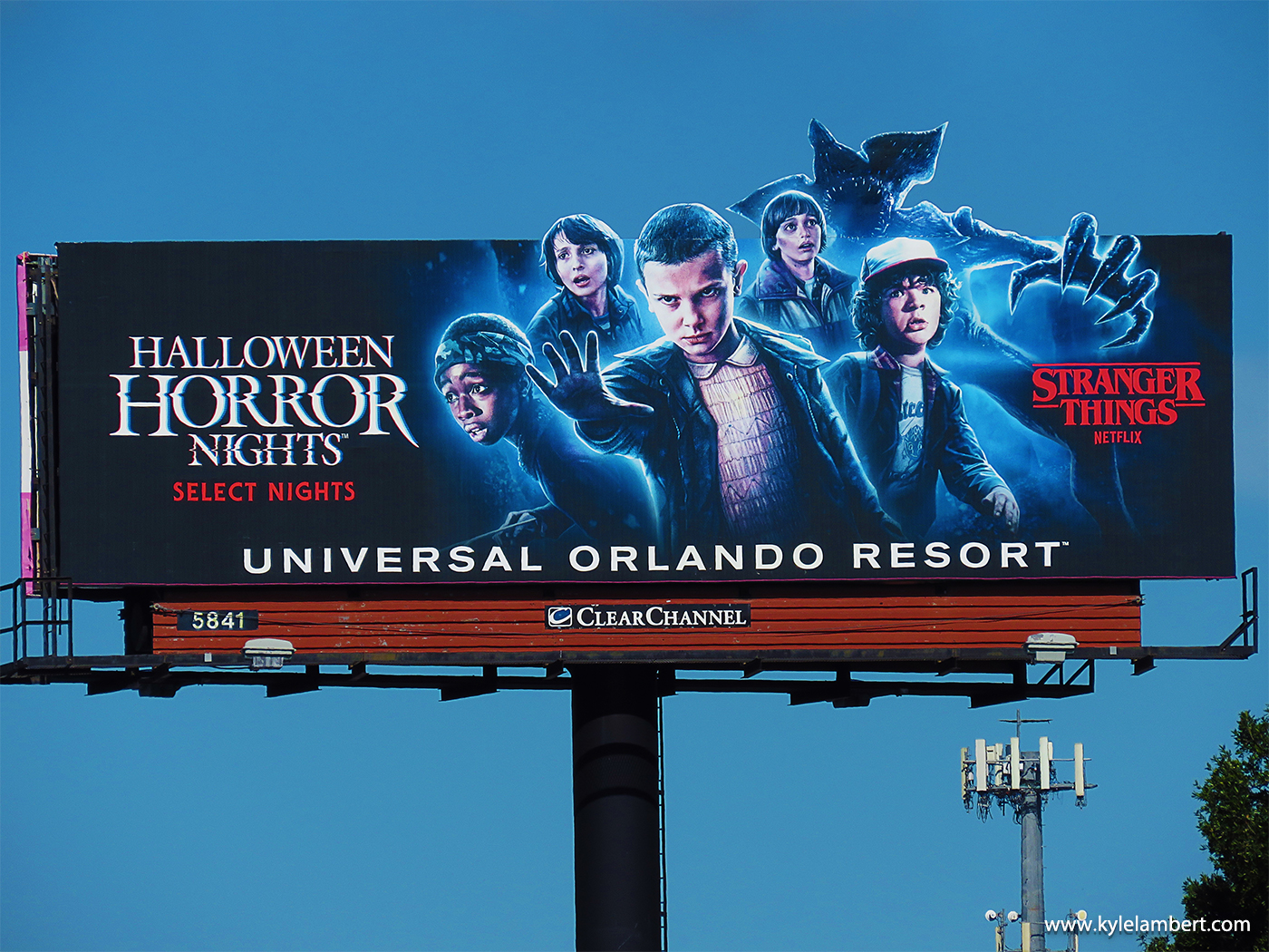 Stranger Things HHN Billboard 1