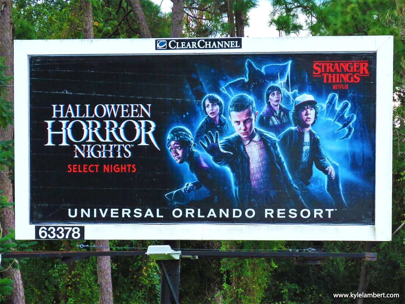 Stranger Things HHN Billboard 9