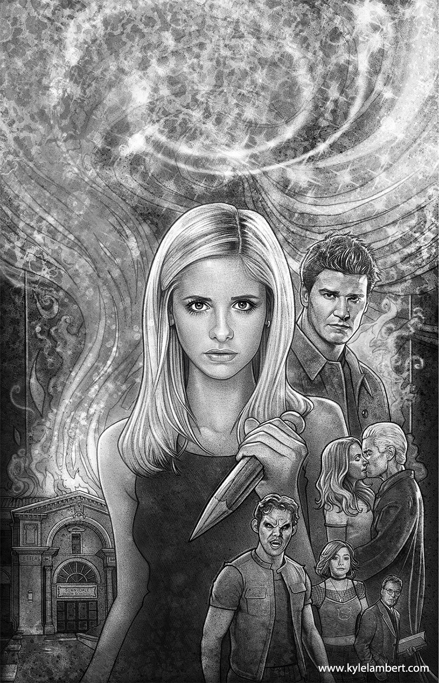Buffy the Vampire Slayer - Hellmouth #1 Variant Cover Pencil
