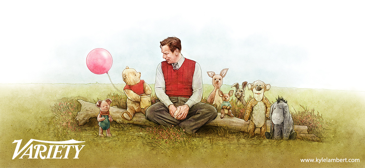 Christopher Robin Art by Kyle Lambert