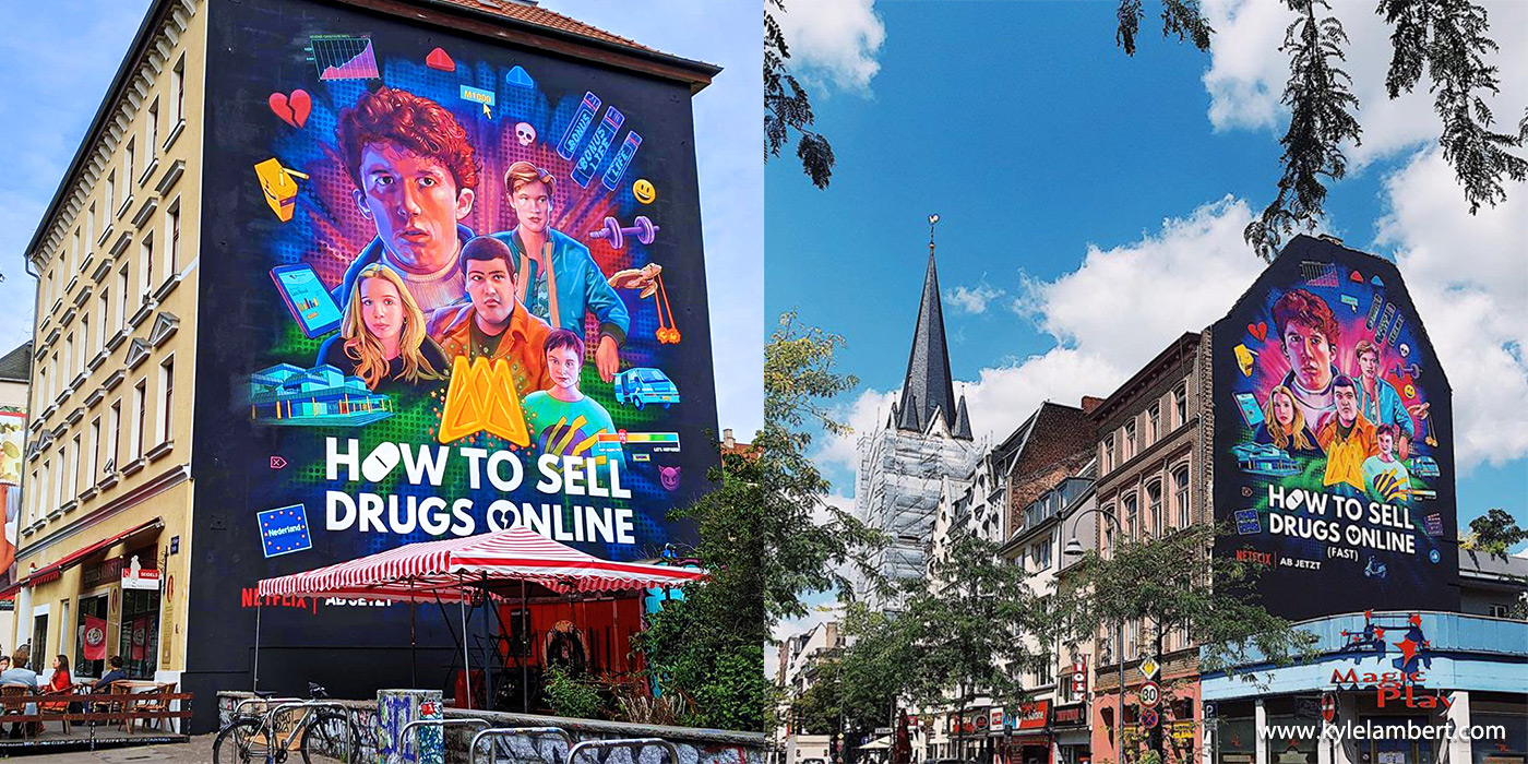 How to Sell Drugs Online Fast Murals