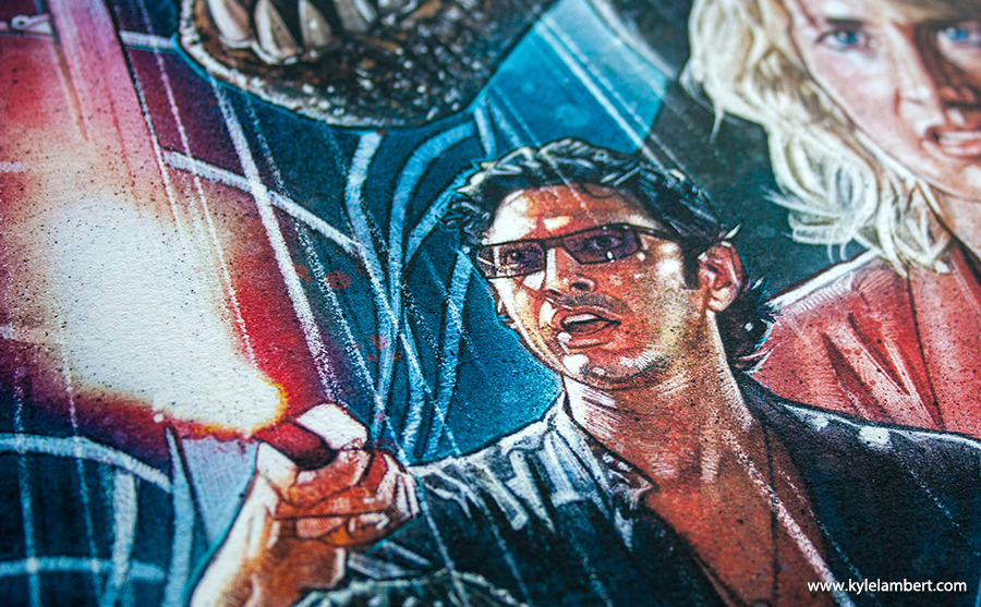 Jurassic Park Poster - Jeff Goldblum as Ian Malcolm