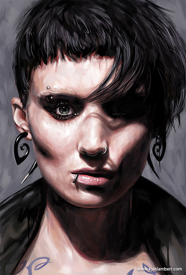 Lisbeth Salander - Digital Portrait