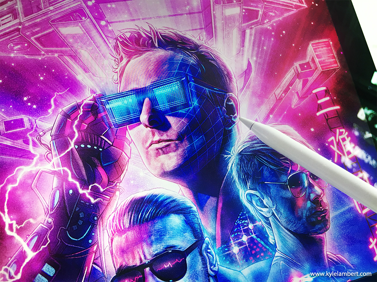 Kyle Lambert - - Simulation Theory Album Art