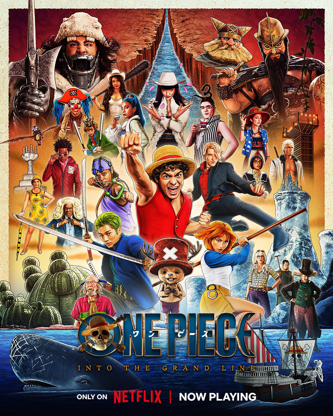 One Piece - Season 2 Illustrated Poster by Kyle Lambert