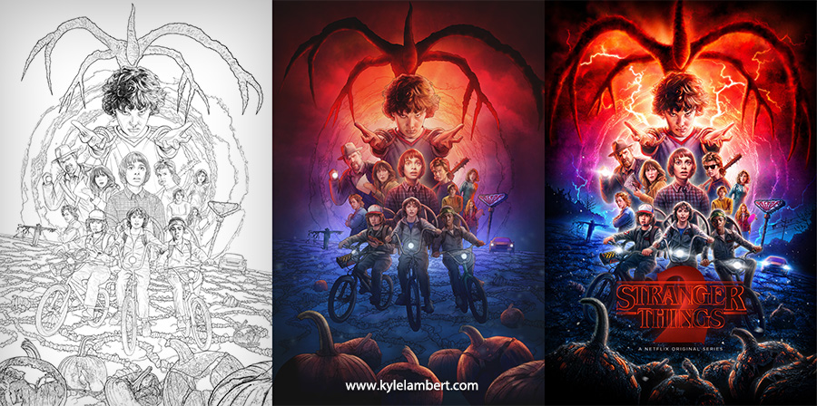Kyle Lambert Process - Stages