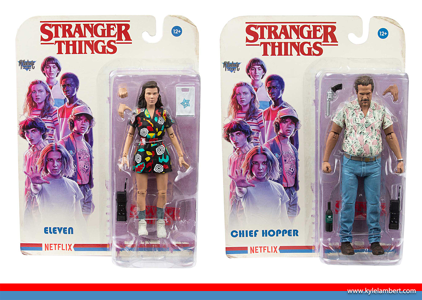 Kyle Lambert - Stranger Things 3 - Merchandise & Packaging Art