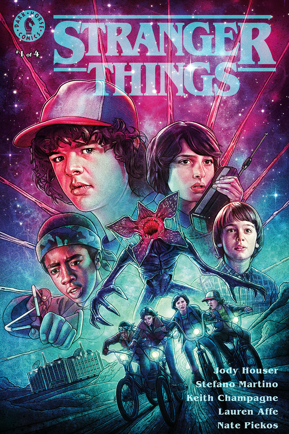 Stranger Things - Dark Horse Comic - Glow in the Dark Variant Cover