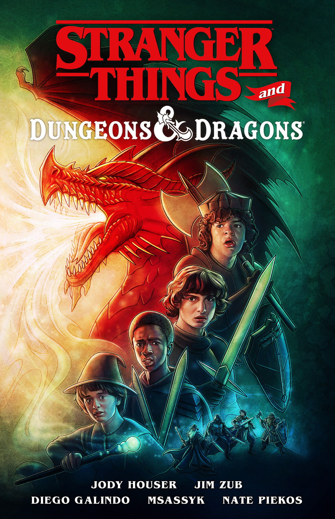 Stranger Things : Dungeons and Dragons - Comic Cover