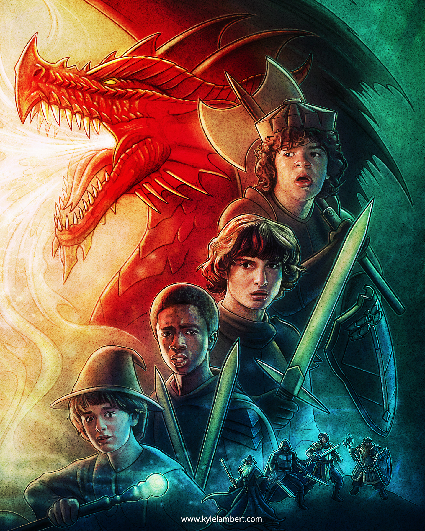 Stranger Things : Dungeons & Dragons - Close-Up