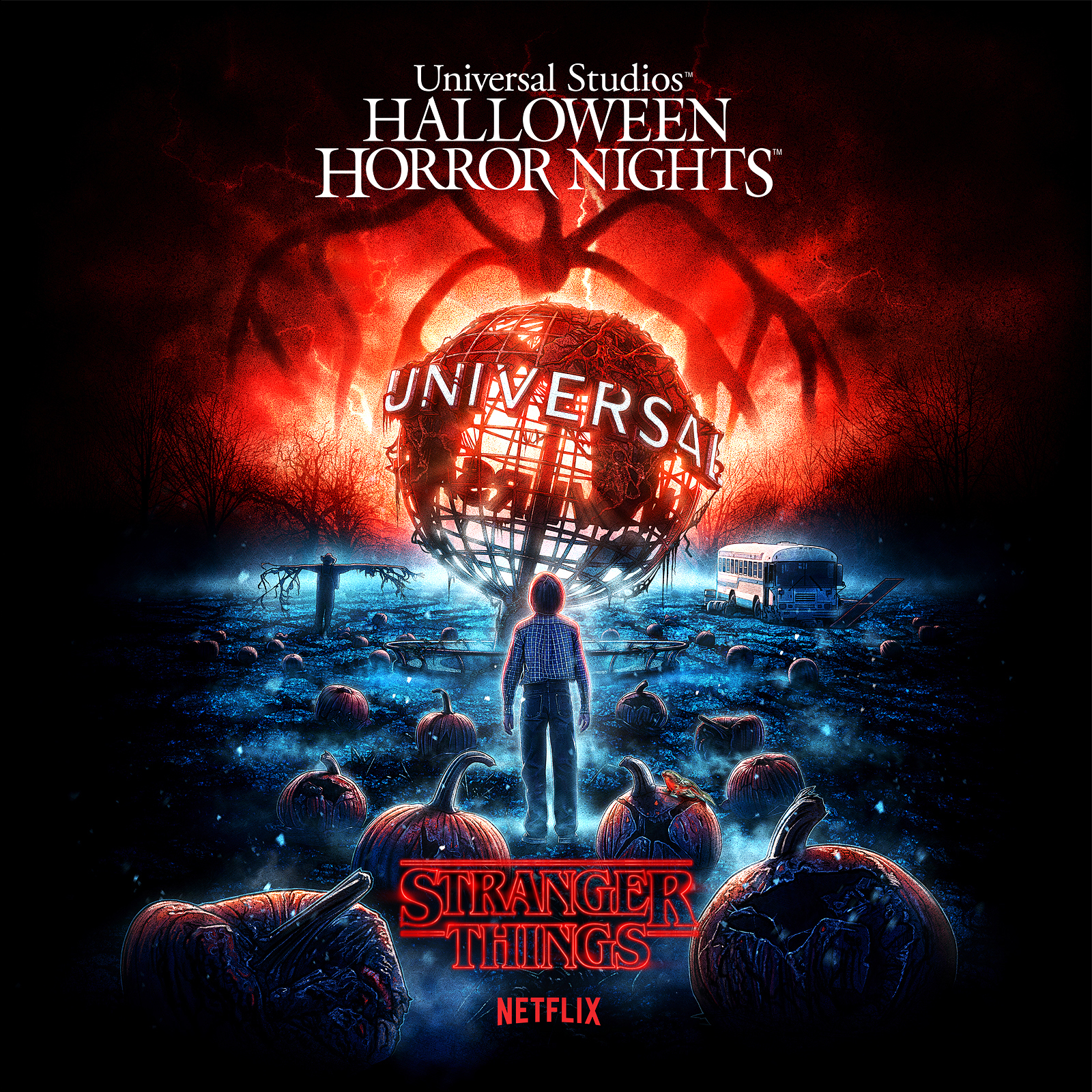 Stranger Things - Universal Studios Halloween Horror Nights - Art