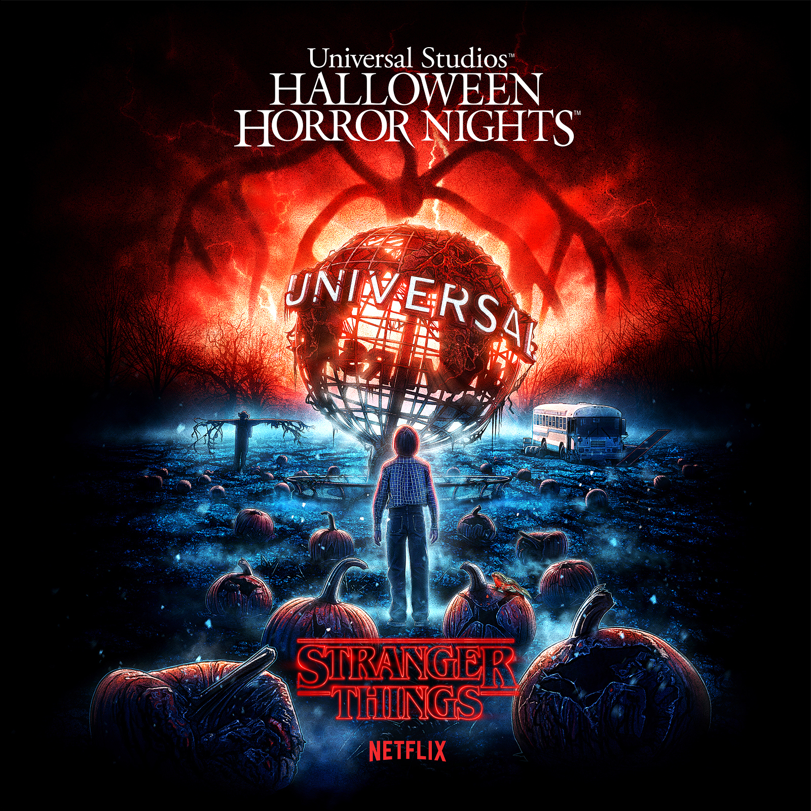 Kyle Lambert Stranger Things Universal Studios HHN 2019