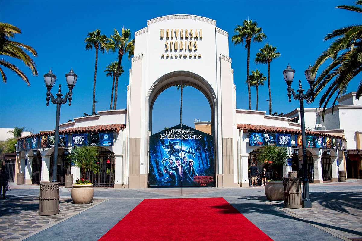 Stranger Things - Universal Studios Halloween Horror Nights - Entrance Artwork