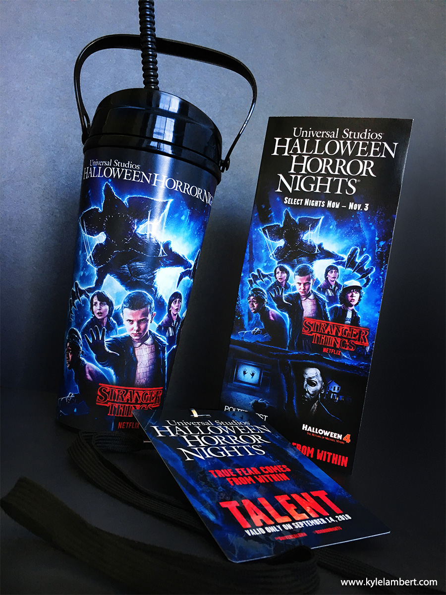 Stranger Things - Universal Studios Halloween Horror Nights - Merchandise