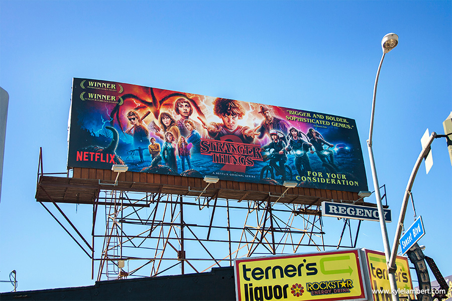 Stranger Things - Season 2 Billboard FYC