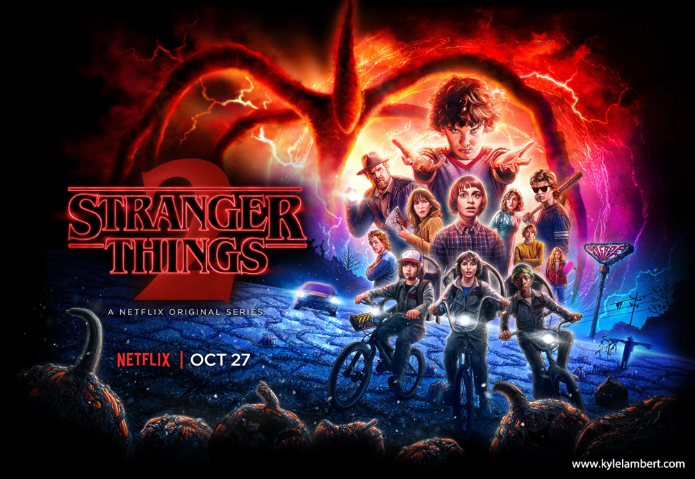 Kyle Lambert - Stranger Things 2 - Poster