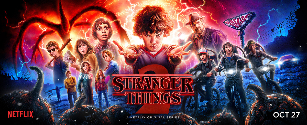 Kyle Lambert Stranger Things 2 Poster