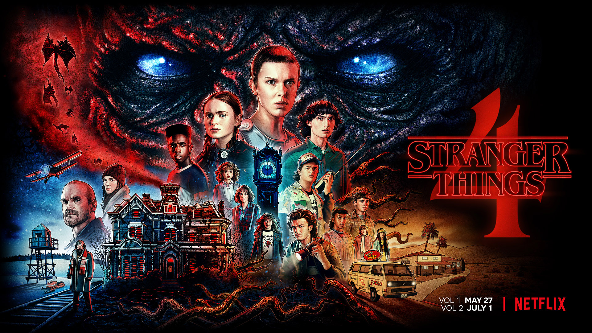 Stranger Things 4 - Wallpaper