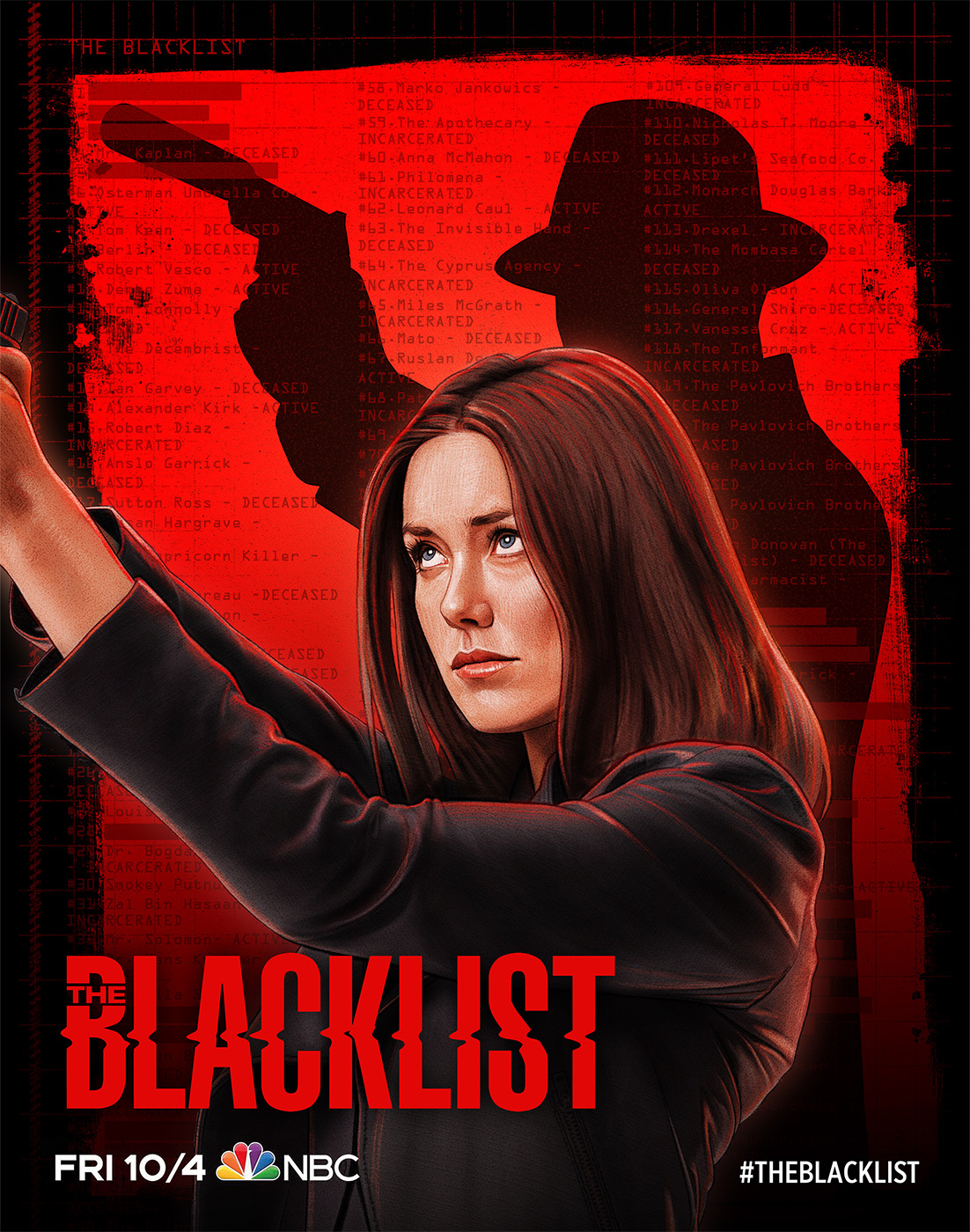 The Blacklist - Season 7 Poster by Kyle Lambert