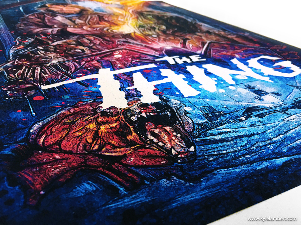 The Thing - Poster Art Stages