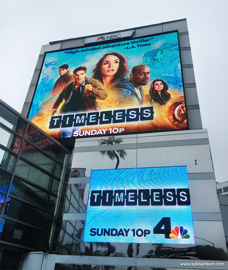 NBC Timeless - Season 2 Entertainment Weekly and TV Guide