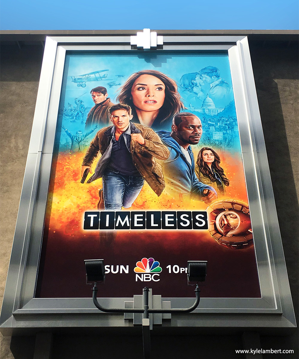 NBC Timeless - Season 2 at Sony Pictures Studios
