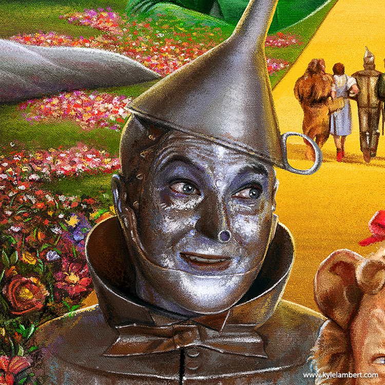 The Wizard of Oz - Painted Movie Poster